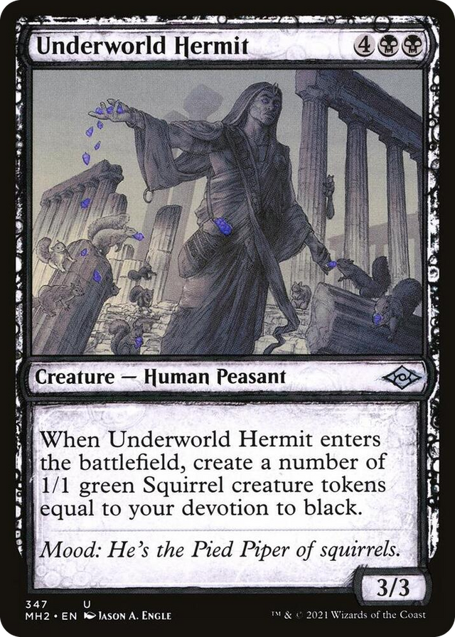 0347 Underworld Hermit (Showcase) U Modern Horizons 2