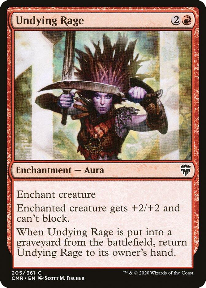 0205 Undying Rage C Commander Legends
