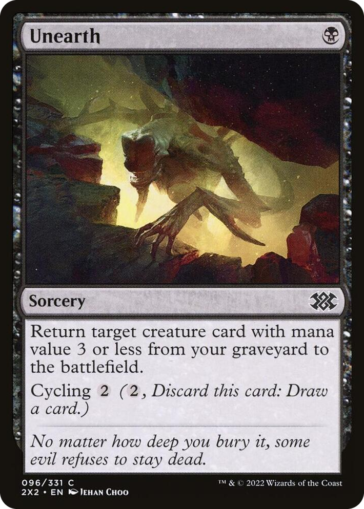 0096 Unearth C Double Masters 2022