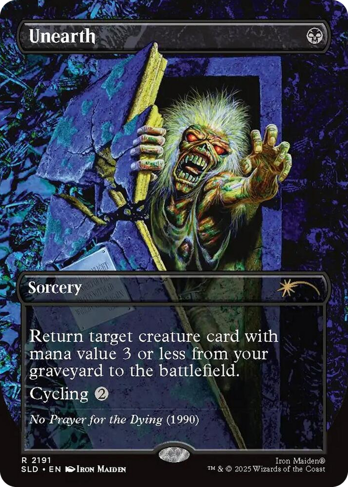 Unearth #2191 R - Secret Lair Drop Series Pokemon card