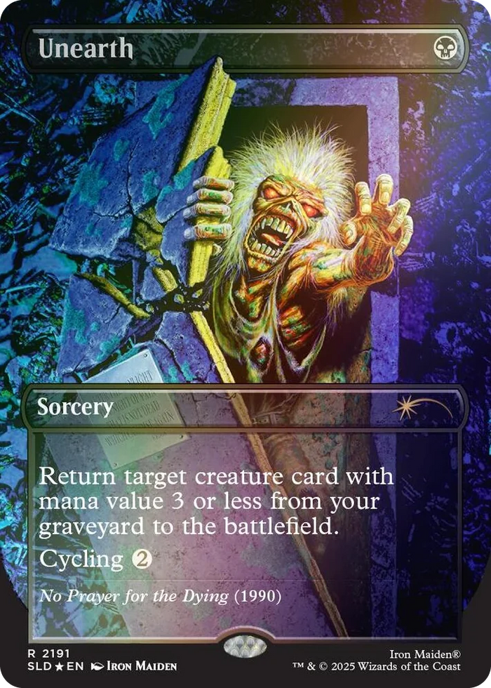 2191 Unearth (Rainbow Foil) R Secret Lair Drop Series
