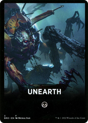 0003 Unearth Theme Card T The Brothers' War