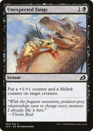 0102 Unexpected Fangs C Lair of Behemoths