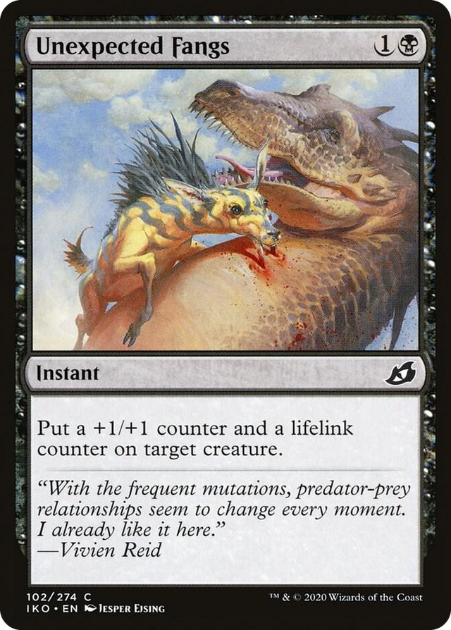 0102 Unexpected Fangs C Lair of Behemoths