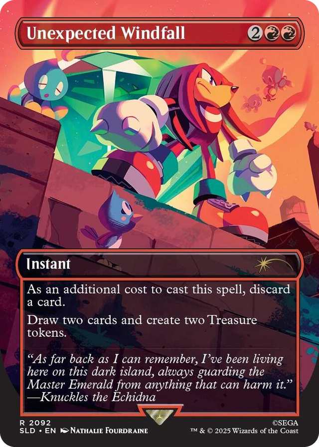 2092 Unexpected Windfall (2092) R Secret Lair Drop Series