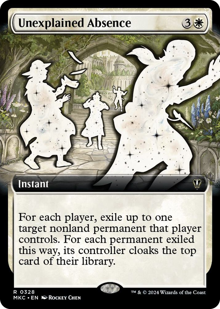 0328 Unexplained Absence (Extended Art) R Commander: Murders at Karlov Manor