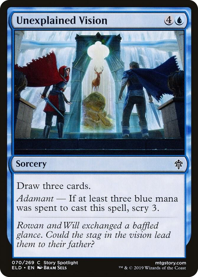 0070 Unexplained Vision C Throne of Eldraine