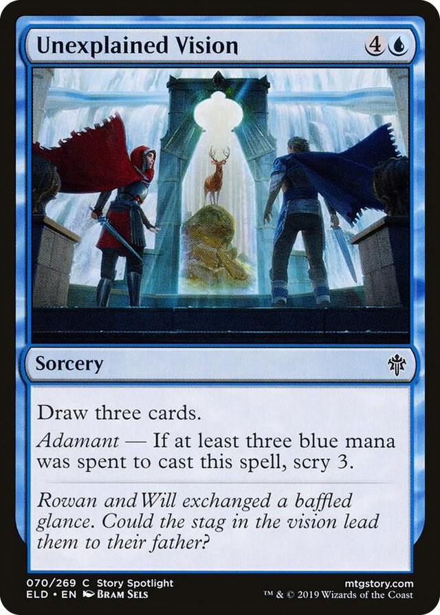 0070 Unexplained Vision C Throne of Eldraine