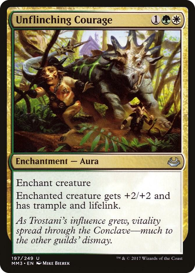 Unflinching Courage #197 U - Modern Masters 2017 Pokemon card