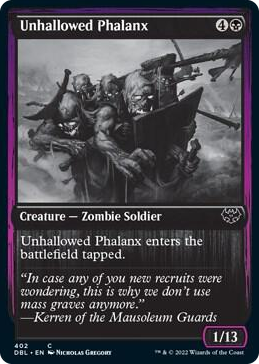0402 Unhallowed Phalanx C Innistrad: Double Feature