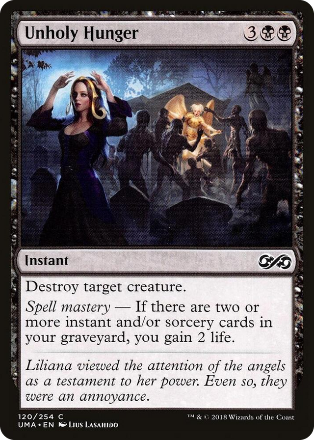 0120 Unholy Hunger C Ultimate Masters