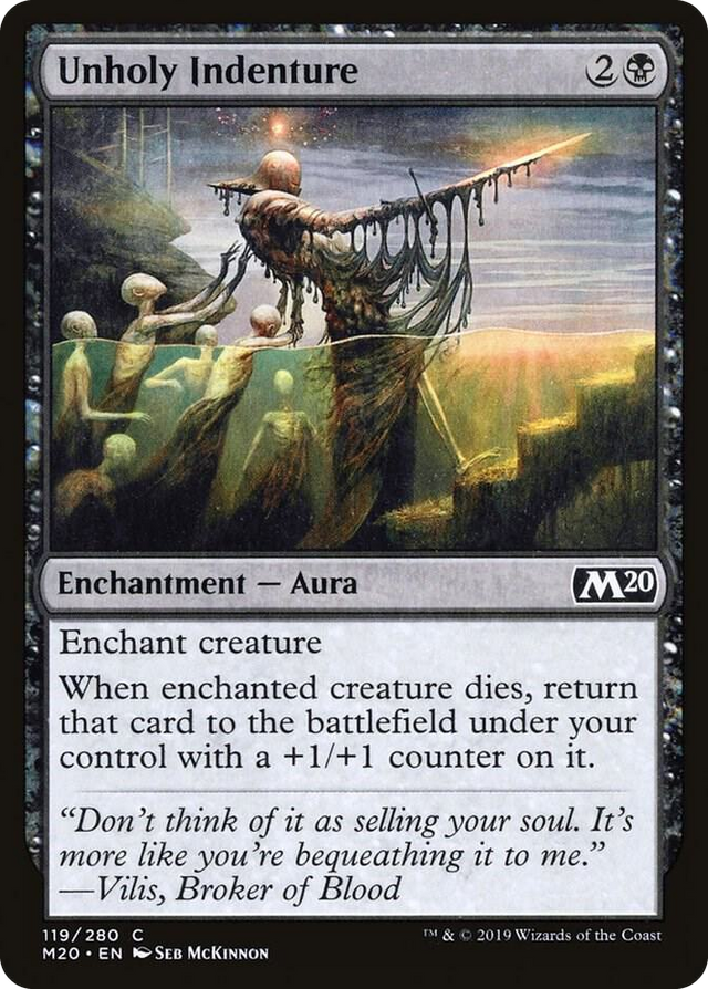0119 Unholy Indenture C Core Set 2020
