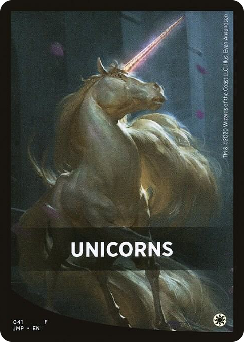0041 Unicorns Theme Card T Jumpstart