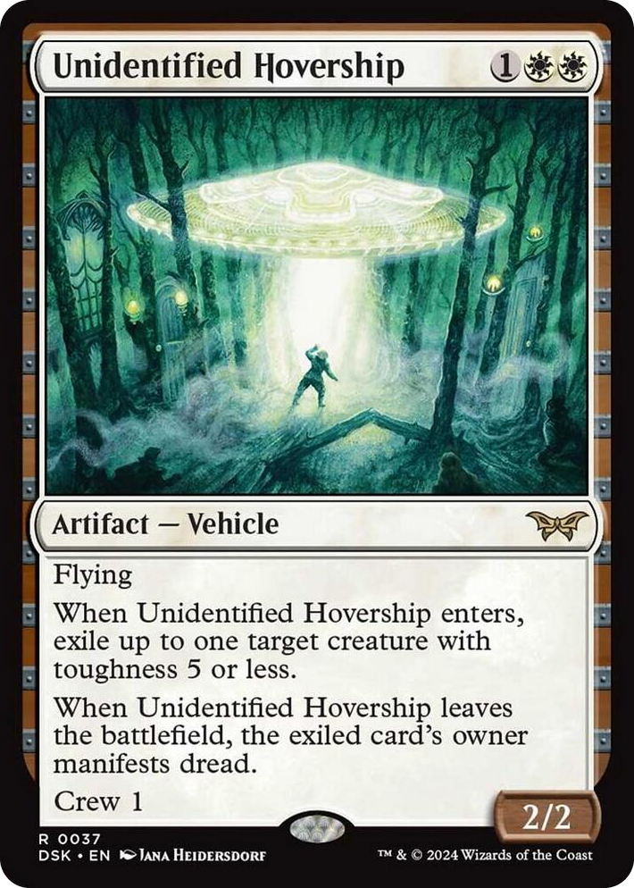 0037 Unidentified Hovership R Duskmourn: House of Horror