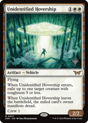 0037 Unidentified Hovership R Promo Pack: Duskmourn: House of Horror