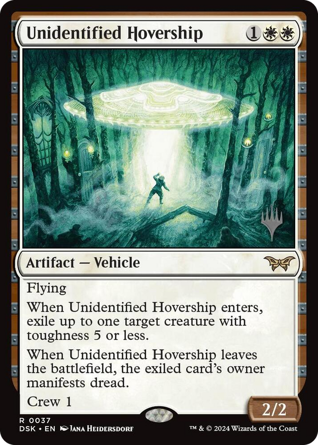 0037 Unidentified Hovership R Promo Pack: Duskmourn: House of Horror