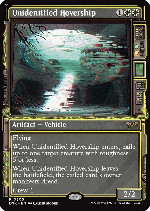 0305 Unidentified Hovership (Showcase) R Duskmourn: House of Horror