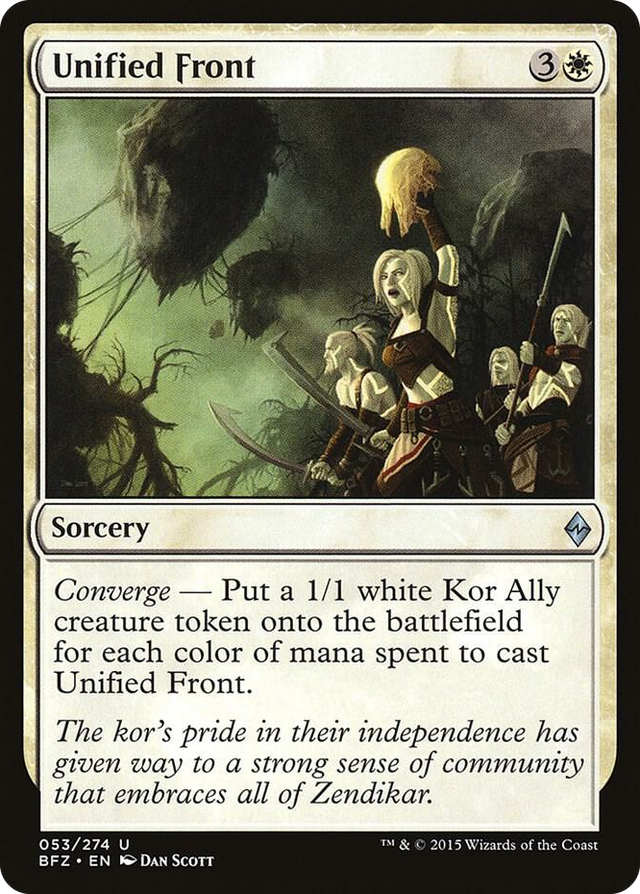 0053 Unified Front U Battle for Zendikar