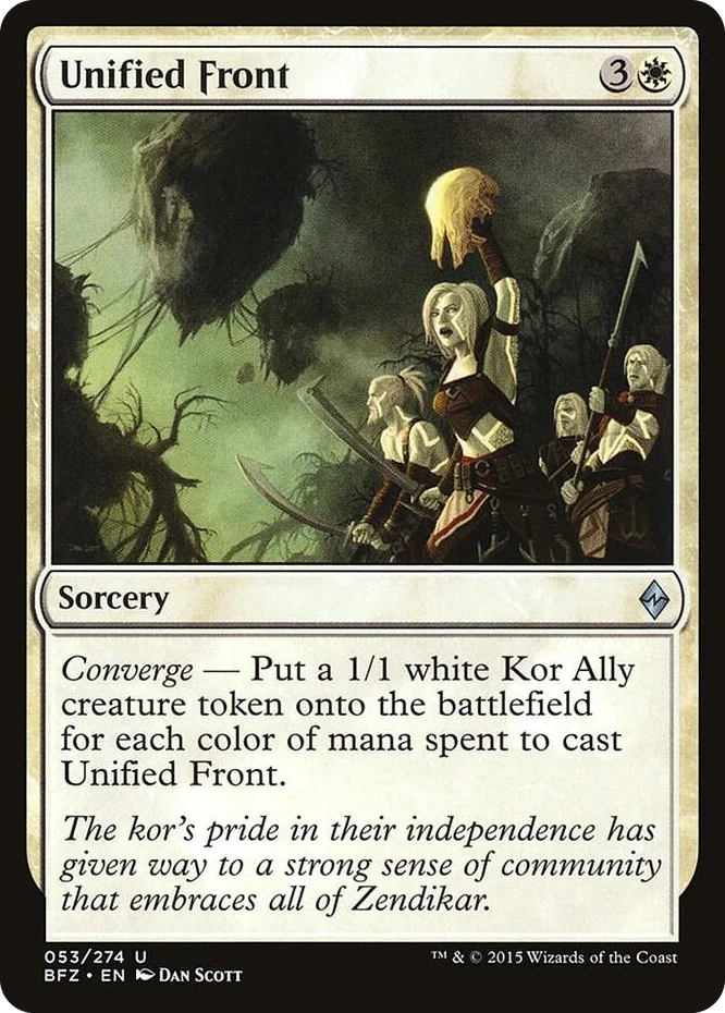 0053 Unified Front U Battle for Zendikar