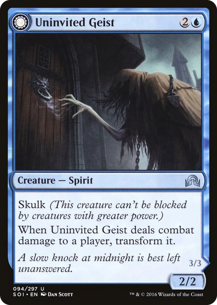 0094 Uninvited Geist U Shadows over Innistrad