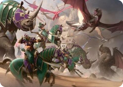 United Battlefront Art Card (5/54) #5 S - Art Series: Tarkir: Dragonstorm Pokemon card
