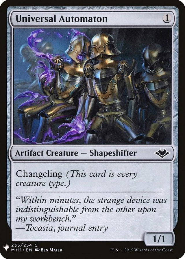 0235 Universal Automaton (MH1) C The List Reprints