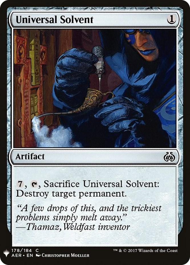Universal Solvent #178 C - The List Reprints Pokemon card