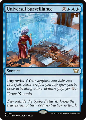 0081 Universal Surveillance R Commander: Edge of Eternities