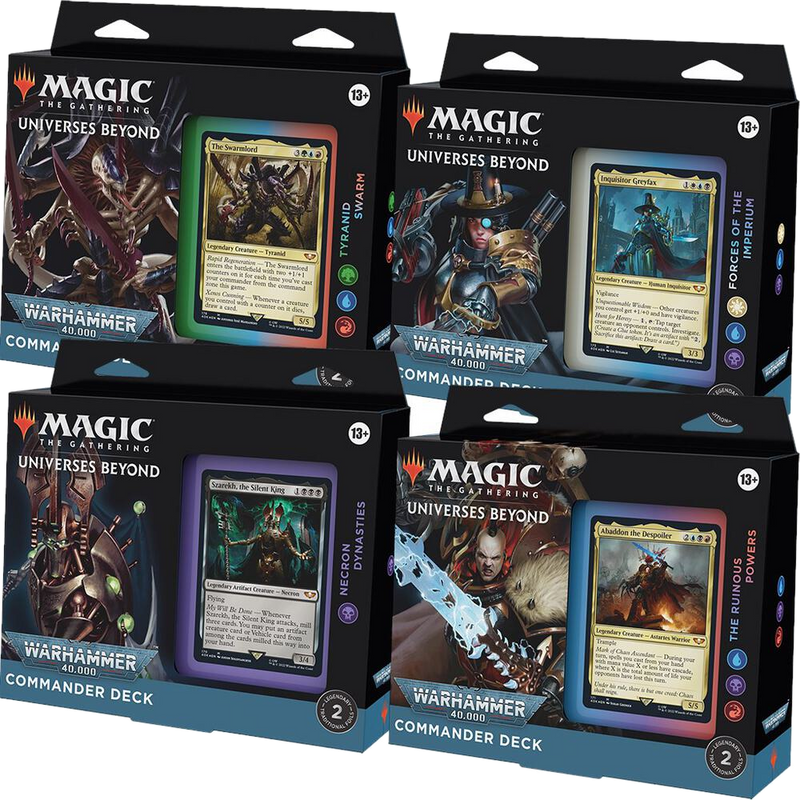 Universes Beyond: Warhammer 40,000 - Commander Deck Case - Universes Beyond: Warhammer 40,000 sealed product