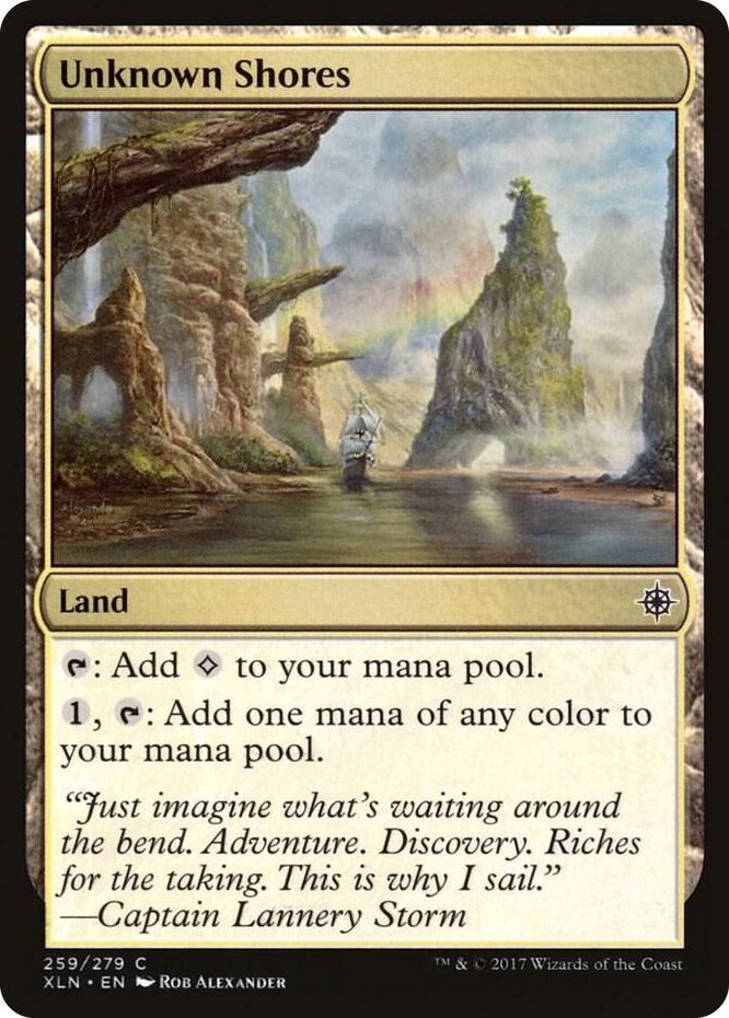 0259 Unknown Shores C Ixalan