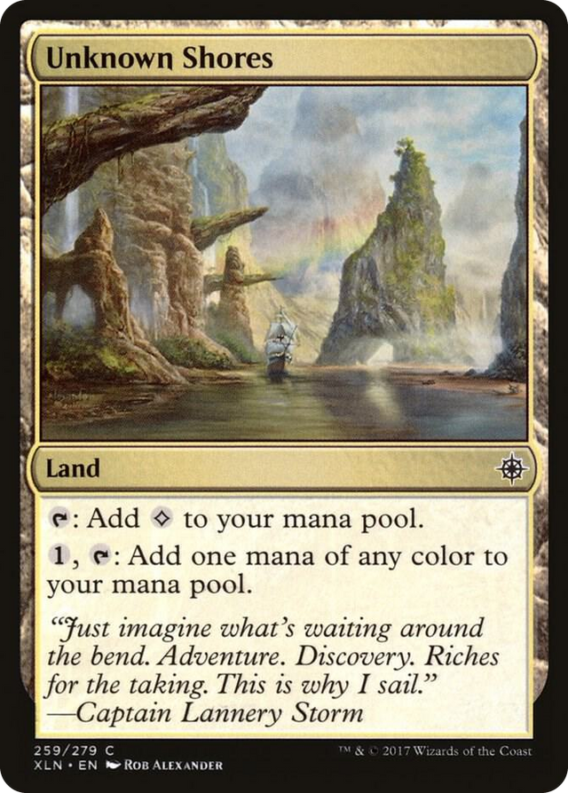 0259 Unknown Shores C Ixalan