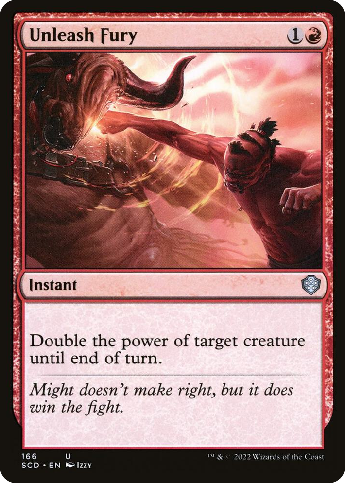 0166 Unleash Fury U Starter Commander Decks