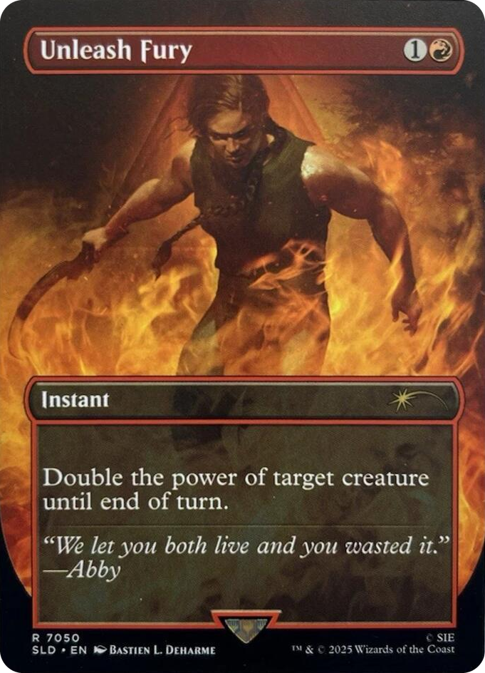 Unleash Fury #7050 R - Secret Lair Drop Series Pokemon card