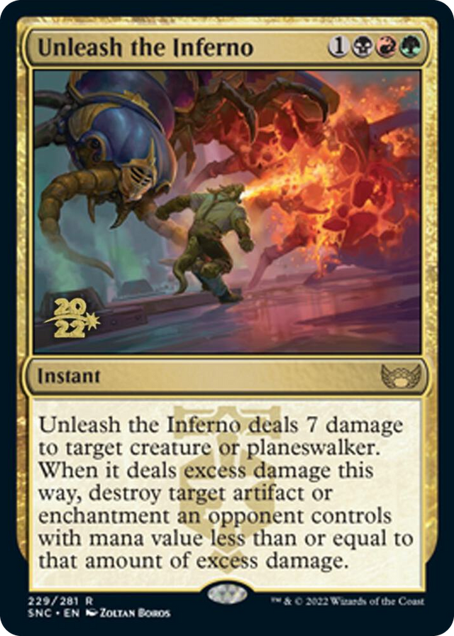 0229 Unleash the Inferno R Prerelease Cards