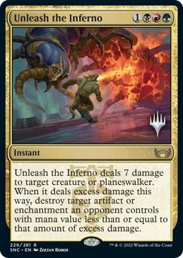 0229 Unleash the Inferno R Promo Pack: Streets of New Capenna