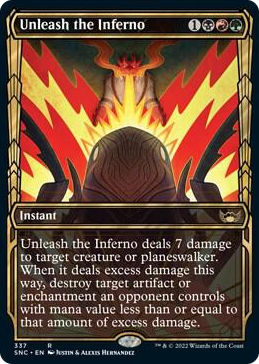 0337 Unleash the Inferno (Showcase) R Streets of New Capenna