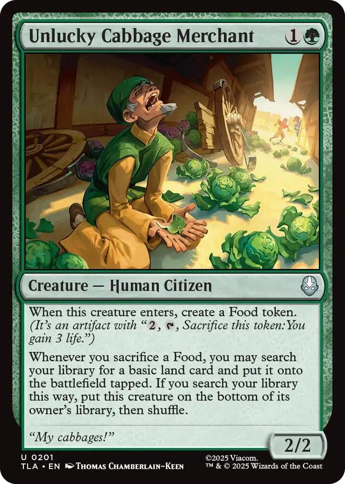 0201 Unlucky Cabbage Merchant U The Last Airbender