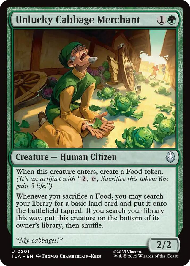 0201 Unlucky Cabbage Merchant U The Last Airbender