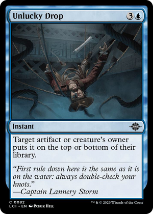 0082 Unlucky Drop C The Lost Caverns of Ixalan