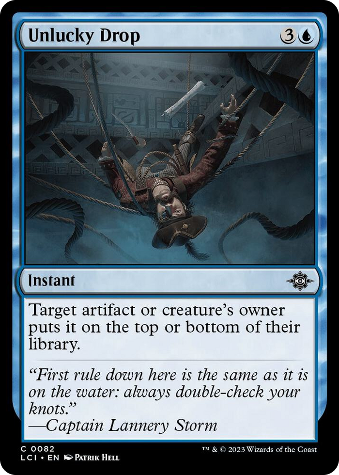 Unlucky Drop #82 C - The Lost Caverns of Ixalan Pokemon card