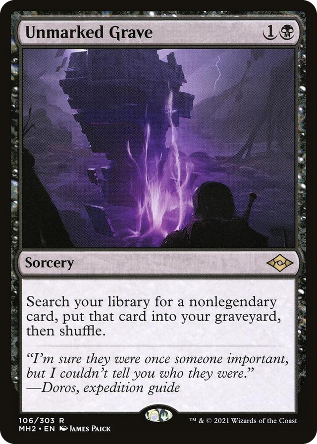 0106 Unmarked Grave R Modern Horizons 2