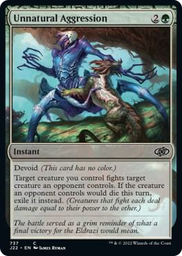 0737 Unnatural Aggression C Jumpstart 2022