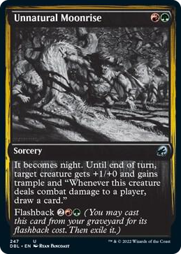 0247 Unnatural Moonrise U Innistrad: Double Feature