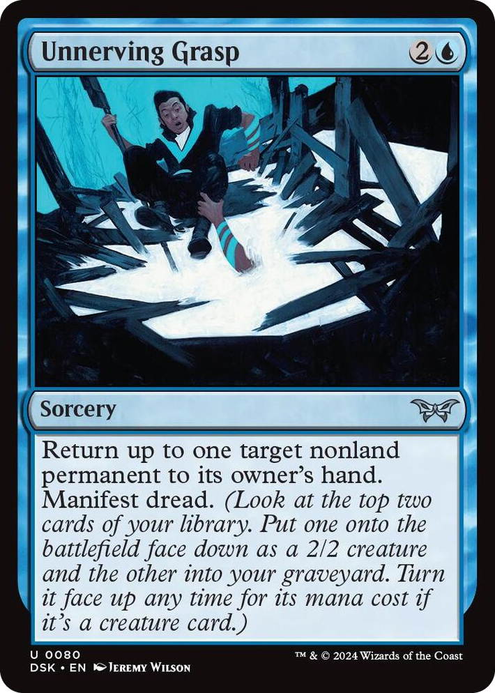 0080 Unnerving Grasp U Duskmourn: House of Horror