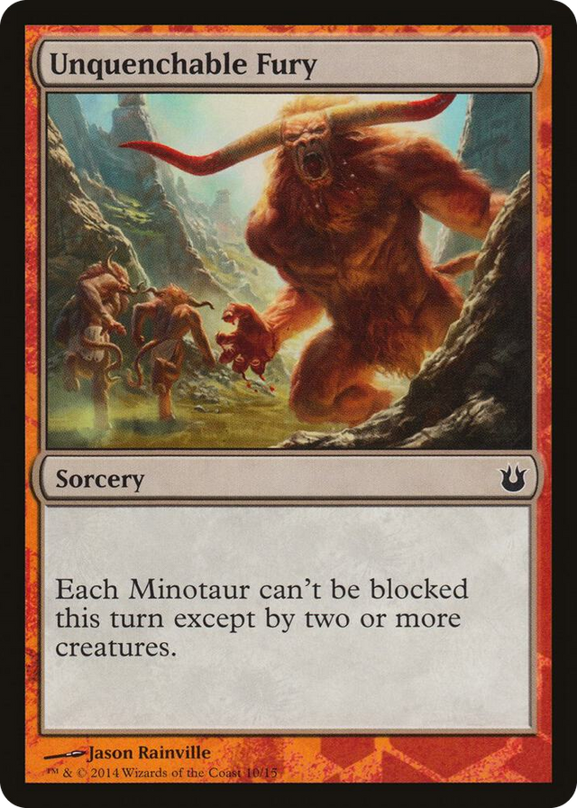 0010 Unquenchable Fury (Battle the Horde) S Hero's Path Promos