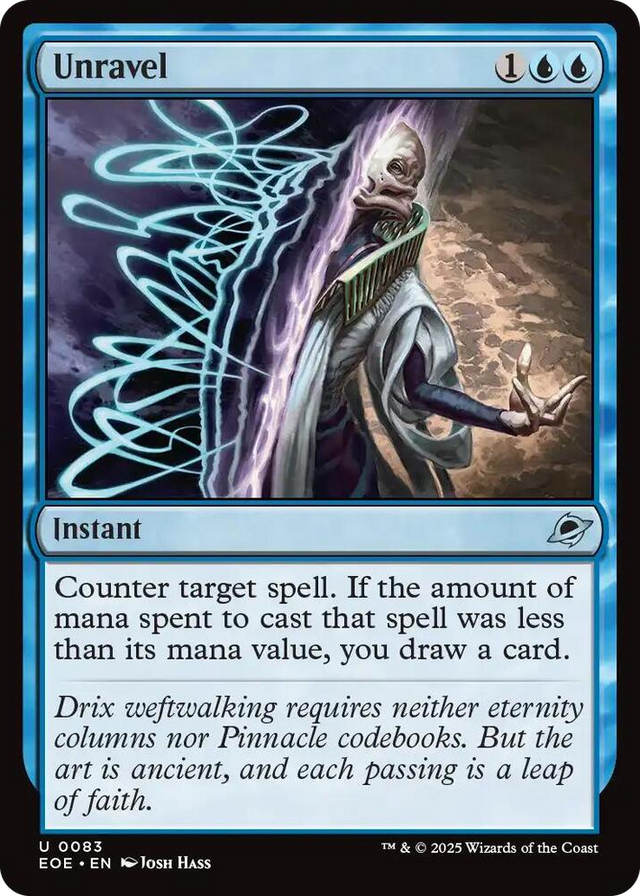 0083 Unravel U Edge of Eternities