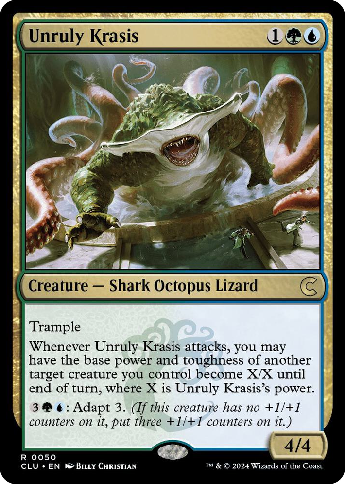 0050 Unruly Krasis R Ravnica: Clue Edition
