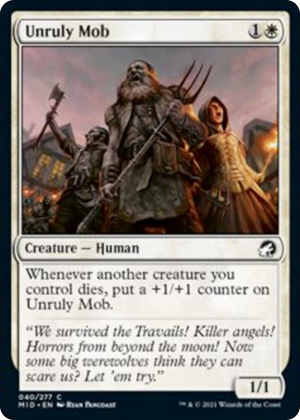 0040 Unruly Mob C Innistrad: Midnight Hunt