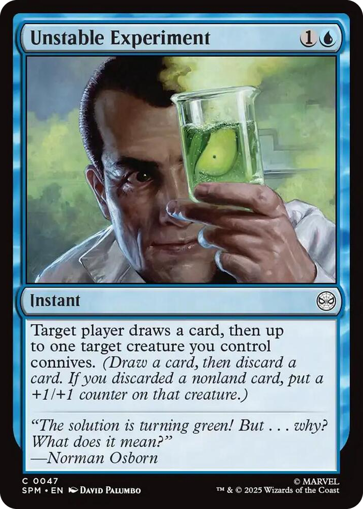 0047 Unstable Experiment C Marvel's Spider-Man