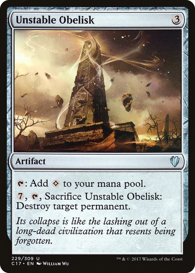 0229 Unstable Obelisk U Commander 2017
